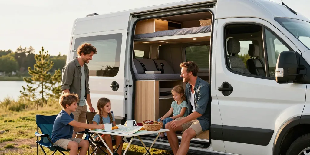 Famille en camping car : le bon véhicule pour quatre personnes ?