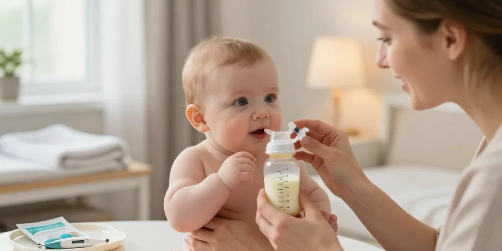 bebe gastro lait