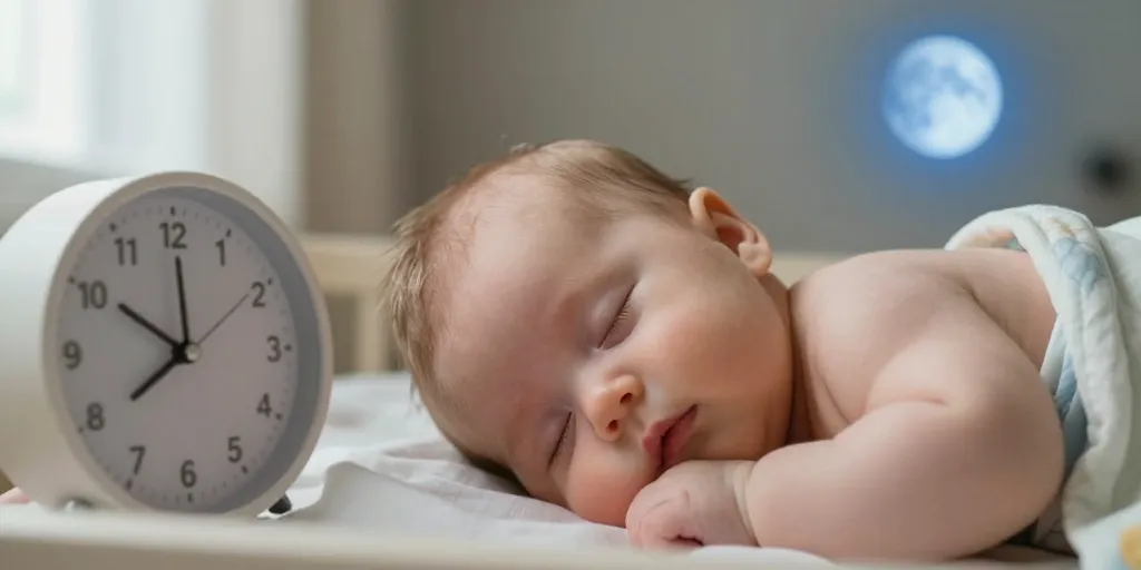 Combien d’heures dort un bébé de 2 mois : la répartition jour-nuit ?