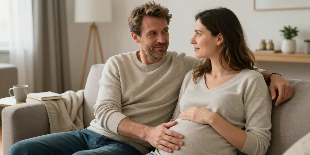 prise de poids du père pendant la grossesse