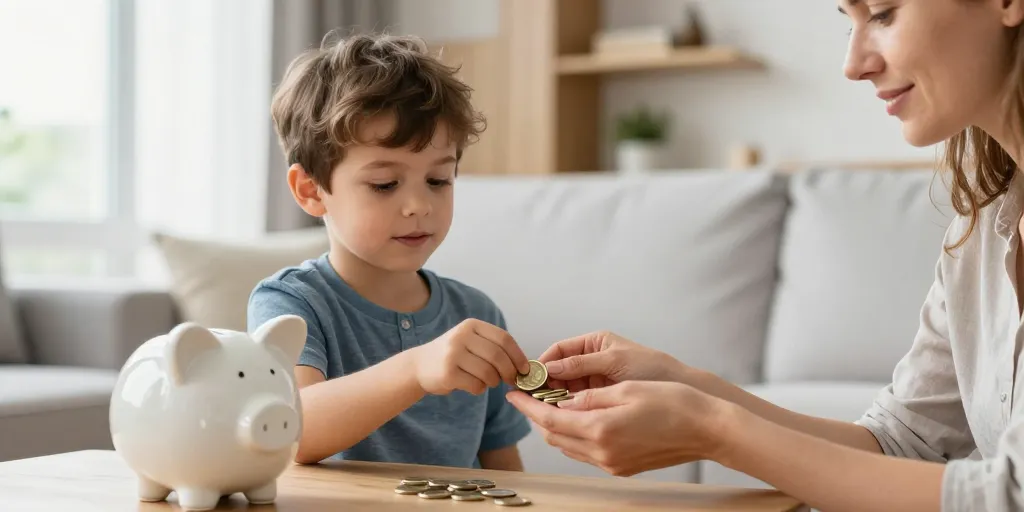 Argent de poche enfant : la somme idéale à donner par âge ?