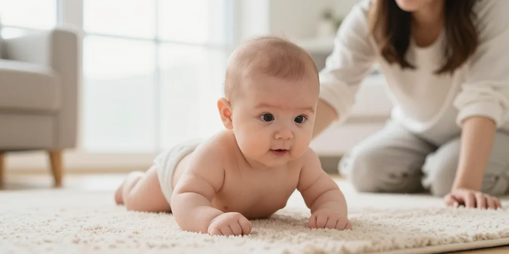 Bébé tient sa tête : les étapes clés pour stimuler son tonus ?