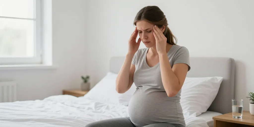 Maux de tête grossesse 9 mois : les symptômes sont-ils dangereux ?