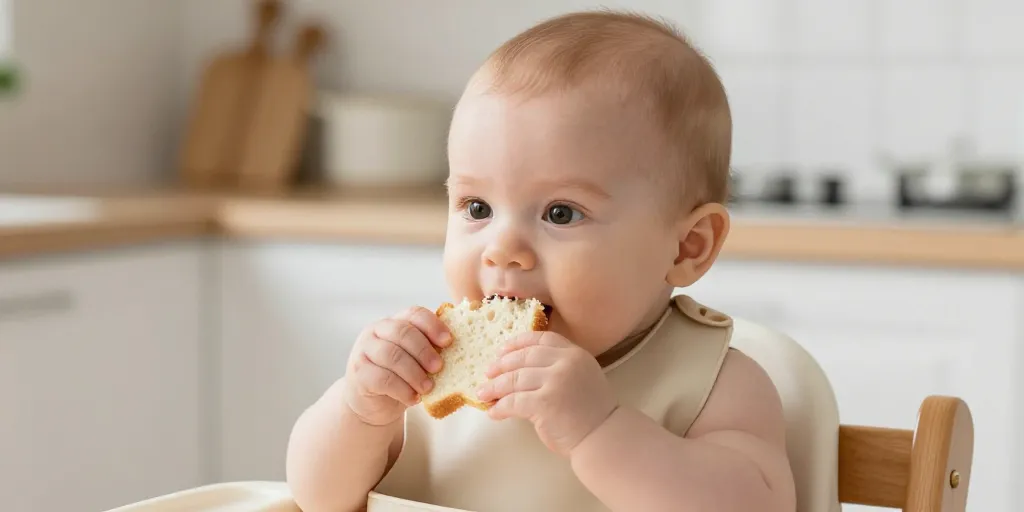 Pain pour bébé : le moment idéal pour une diversification alimentaire sécurisée